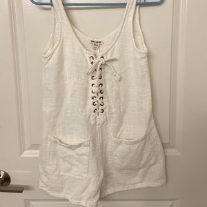 White billabong romper